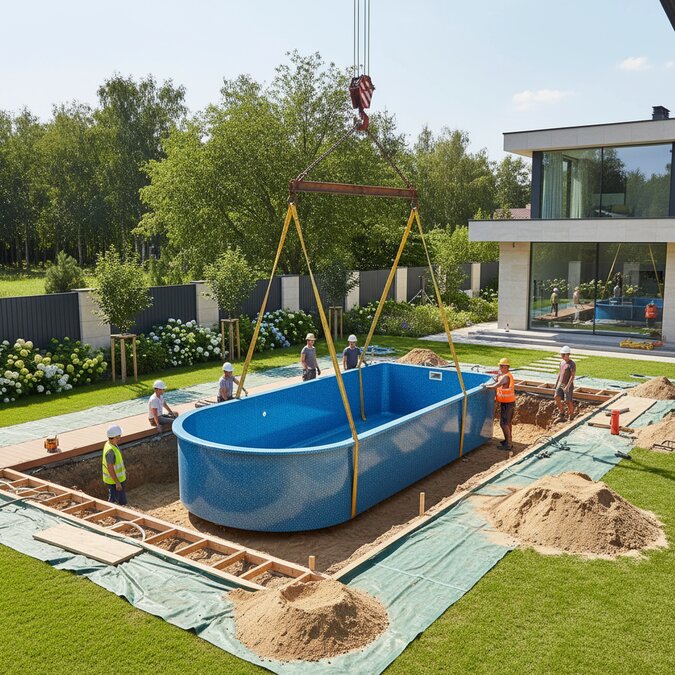 Kompozitnyy Basseyn Pod Klyuch