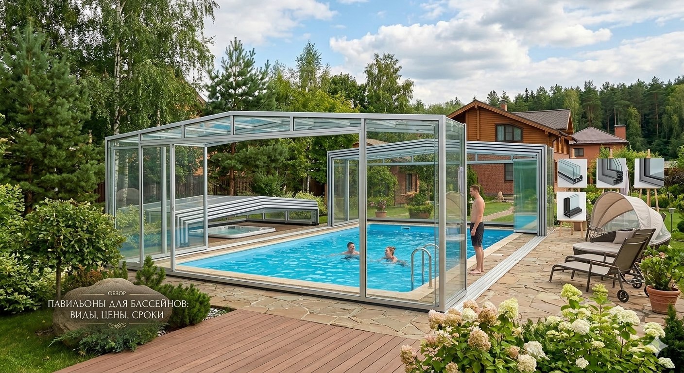Павильон для бассейна