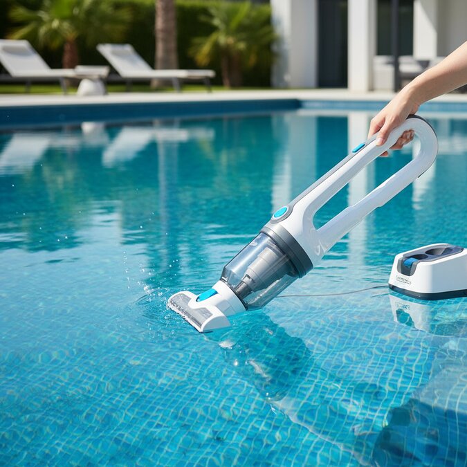 Ручные аккумуляторные пылесосы для бассейна